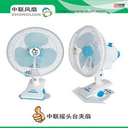 中聯(lián)綠色兩檔無搖頭正常風機械式夾壁扇電風扇 性價比之選與品牌解讀